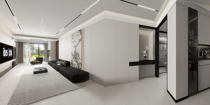 米兰之境-中居合园3-2-1003-装修设计方案