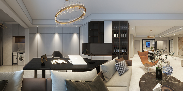 LZ囍LR-三巽・和悦府1#801-装修设计方案