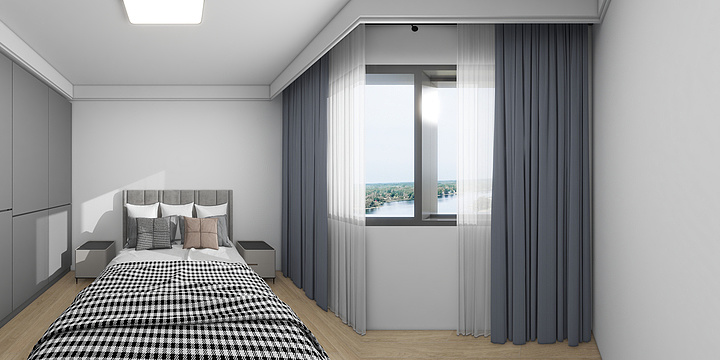 平山县永会全屋定制装饰设计中心-中天神韵22号楼（19层东门）-装修设计方案