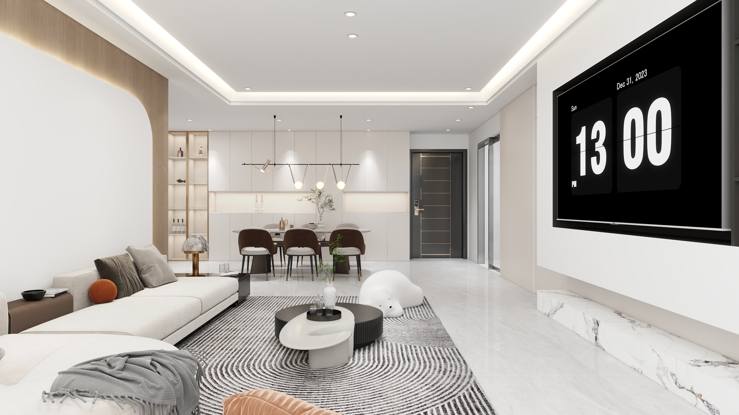 设计师丨川馆长-孝子祠和府145东边套-装修设计方案