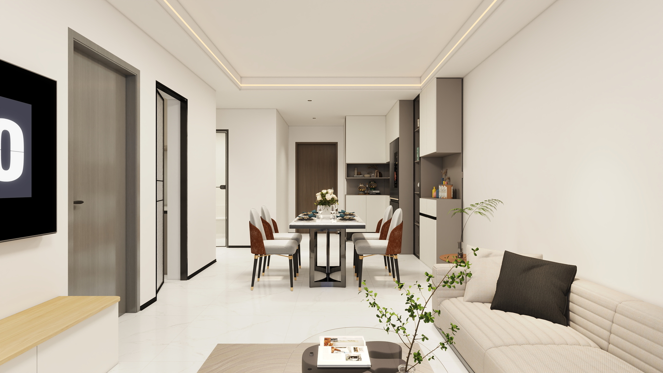 木屋-有致-保利花园77㎡2室-装修设计方案