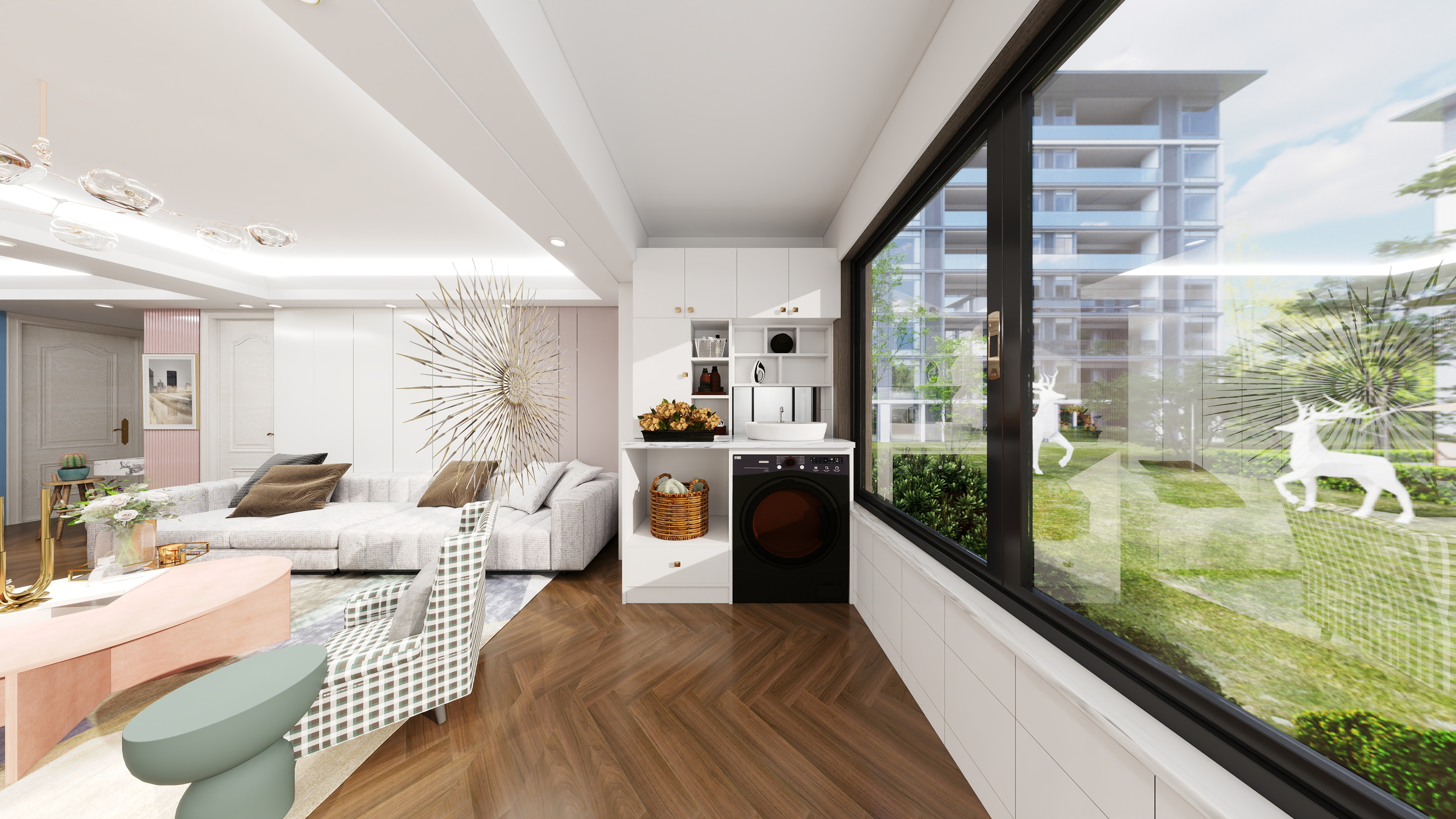 单县舒家装饰-126平方-装修设计方案