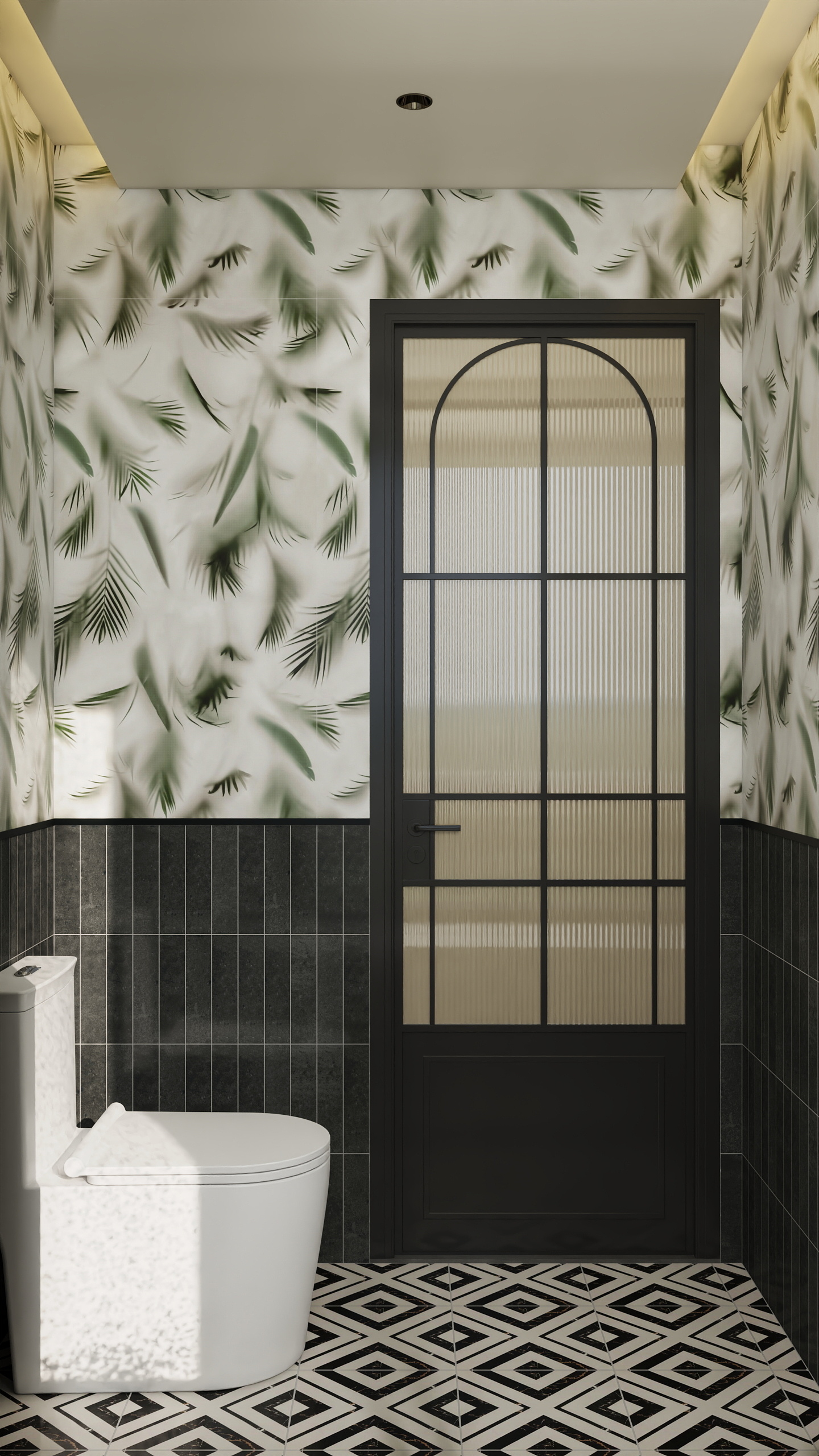 张煜强煜境设计-279平米中古奶油大平层装修效果图