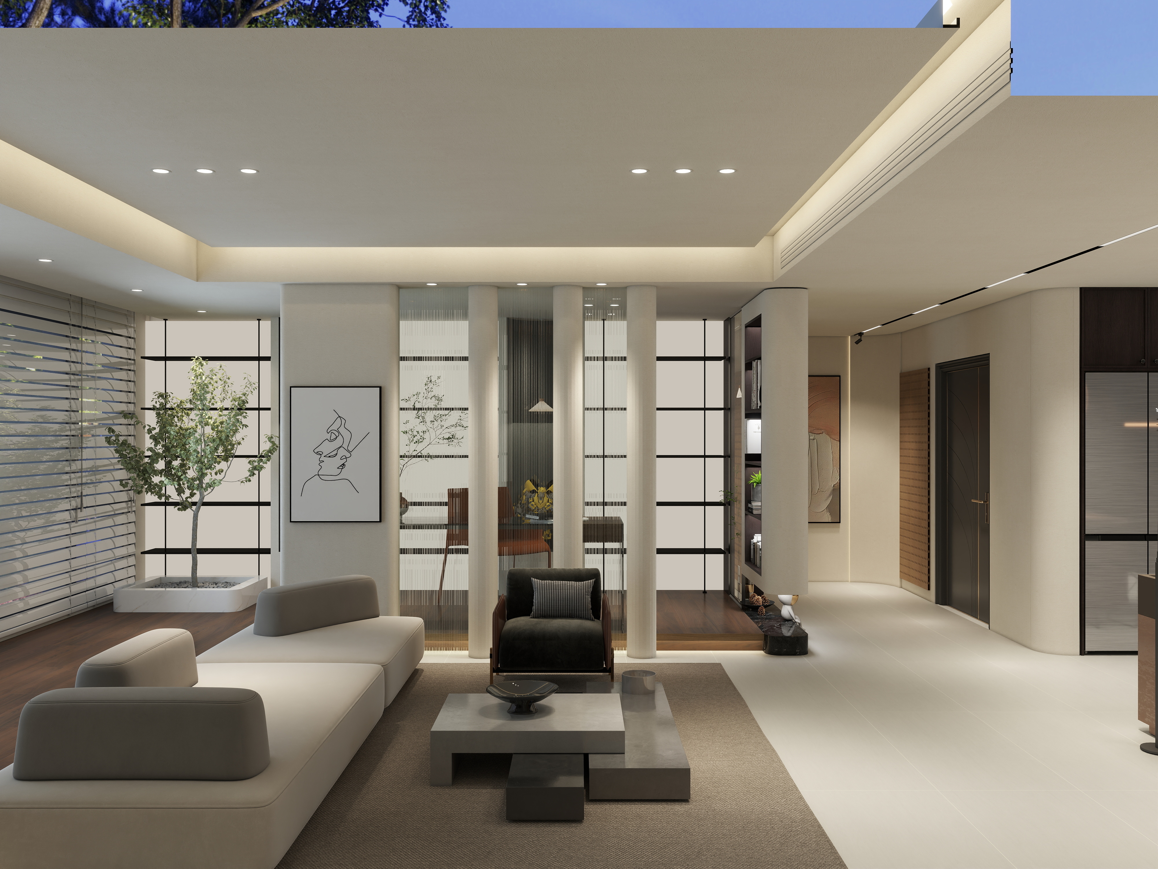 宁昊装饰大牛-錦麟壹品167㎡方案2全套-装修设计方案