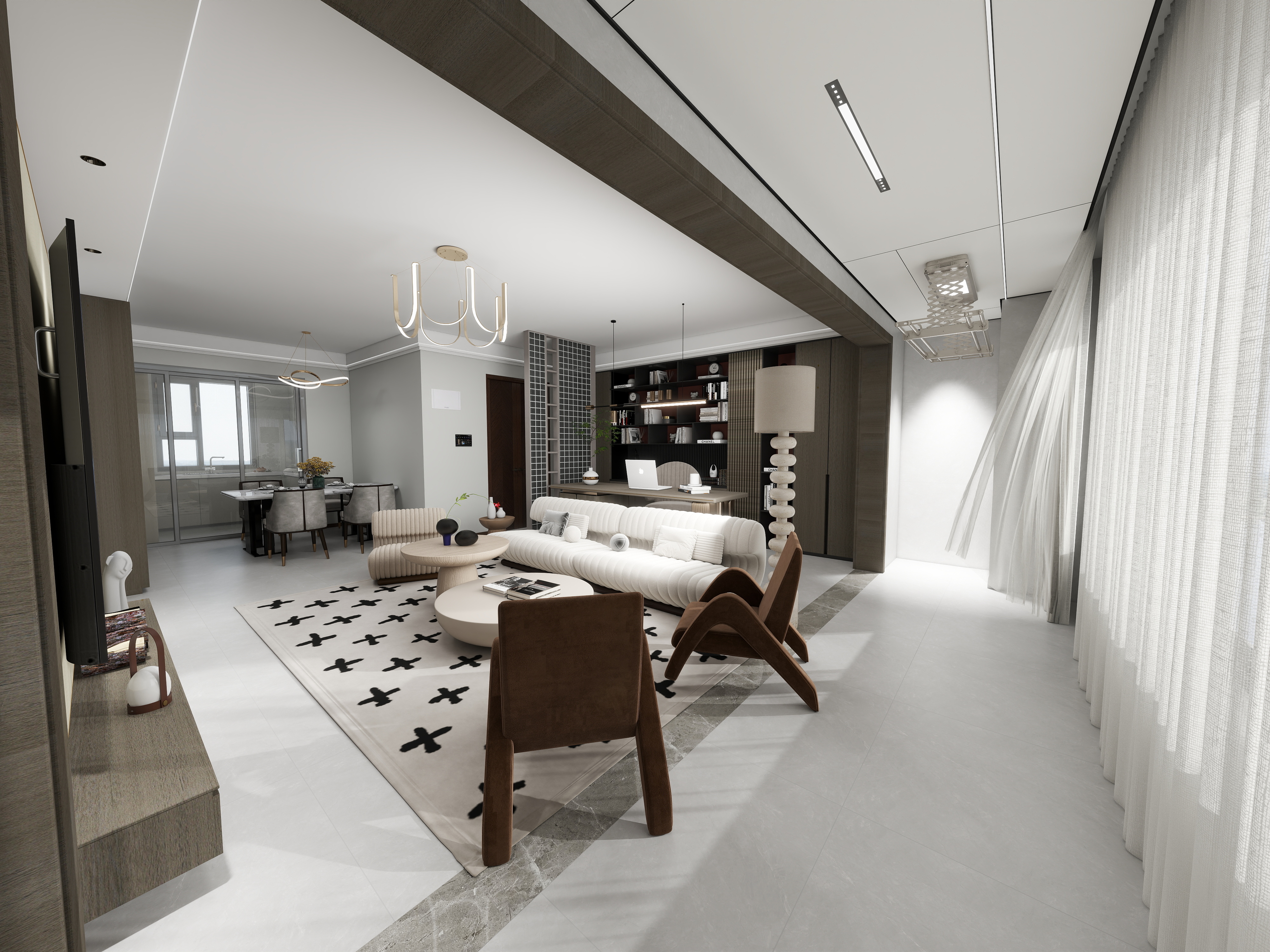 山东省济宁刘颖-保利城-装修设计方案