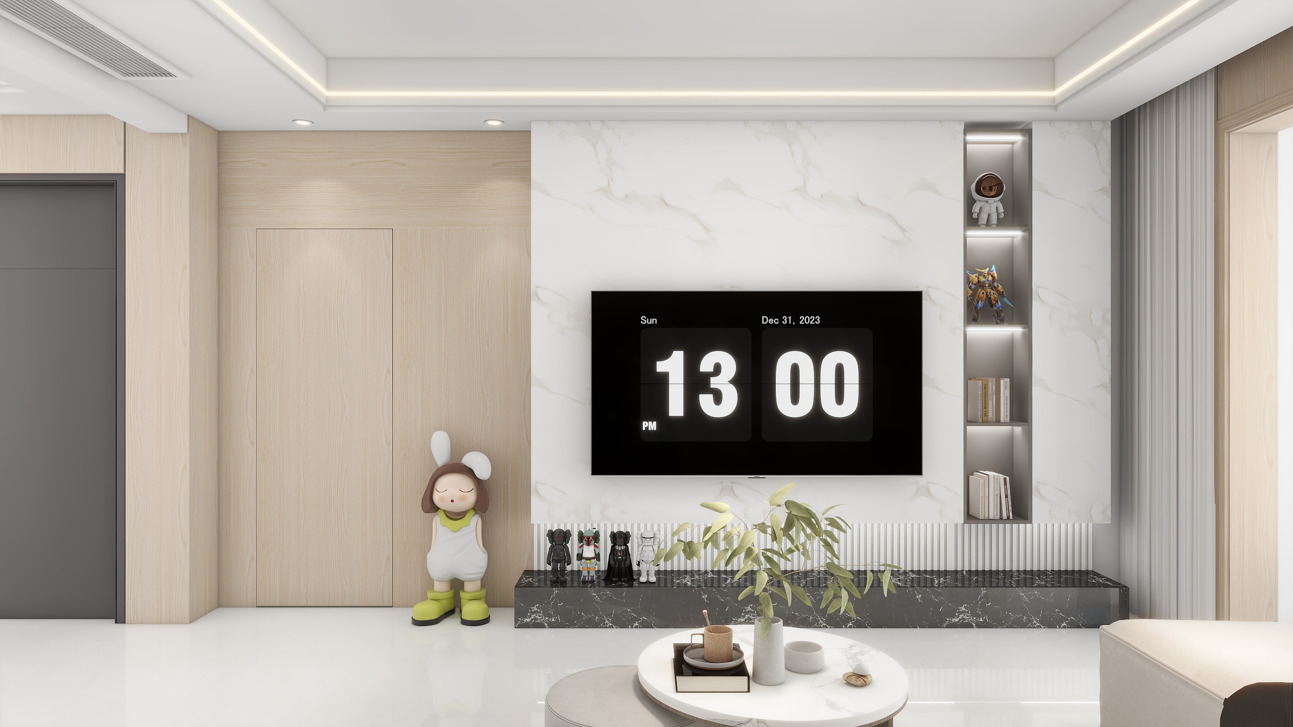 仁豪装饰设计工作室-新城佳园A136简约风-装修设计方案