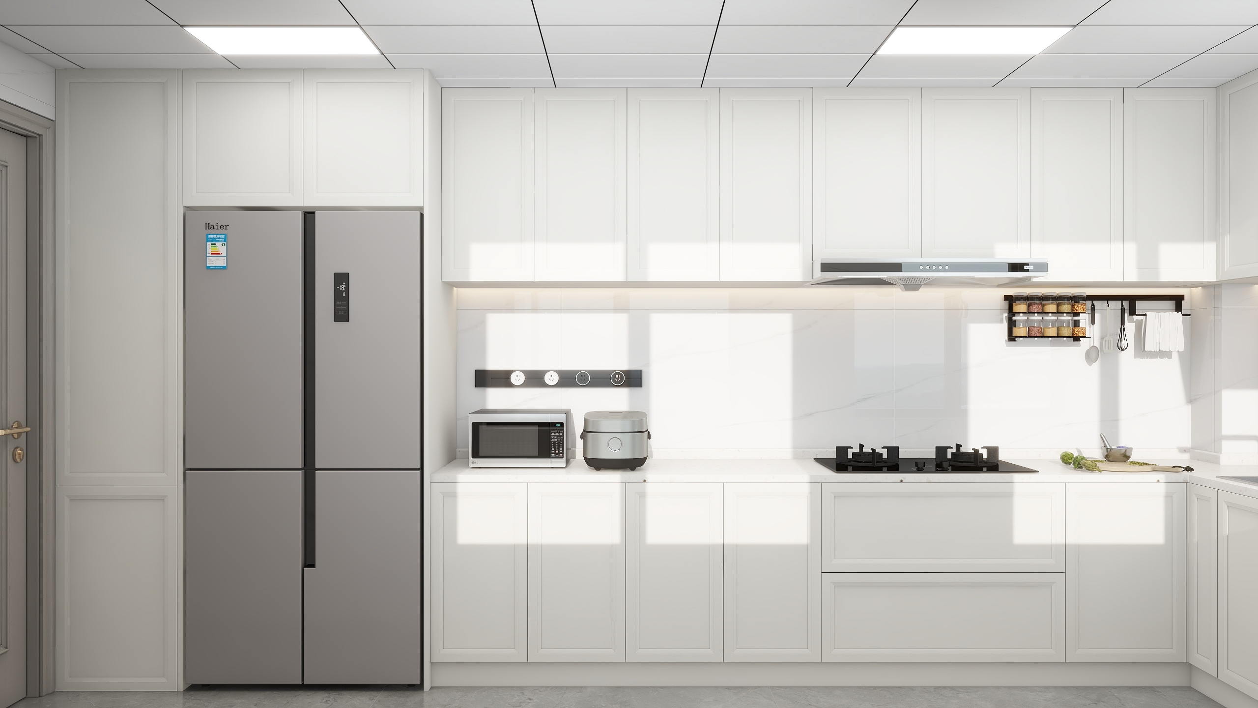 李青越-130平方简欧四居室装修效果图