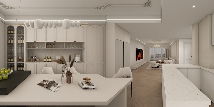 郑州龙士达装饰设计有限公司-阜丰时代城曦园-装修设计方案