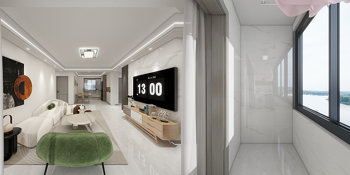 羽天雨地-和平苑94-901-装修设计方案