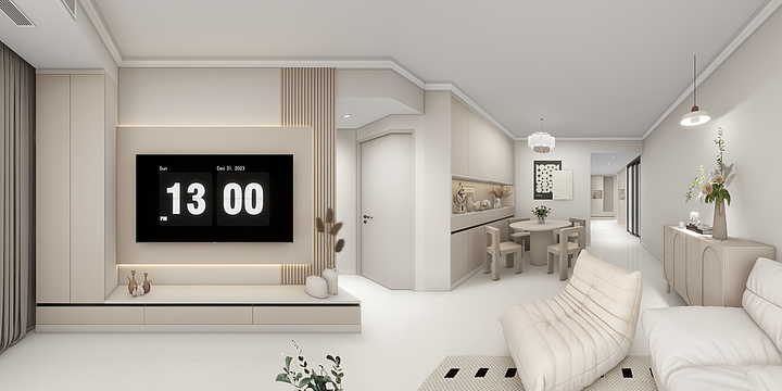 小敏家杂货铺-巴蜀广场3栋5号户型-装修设计方案