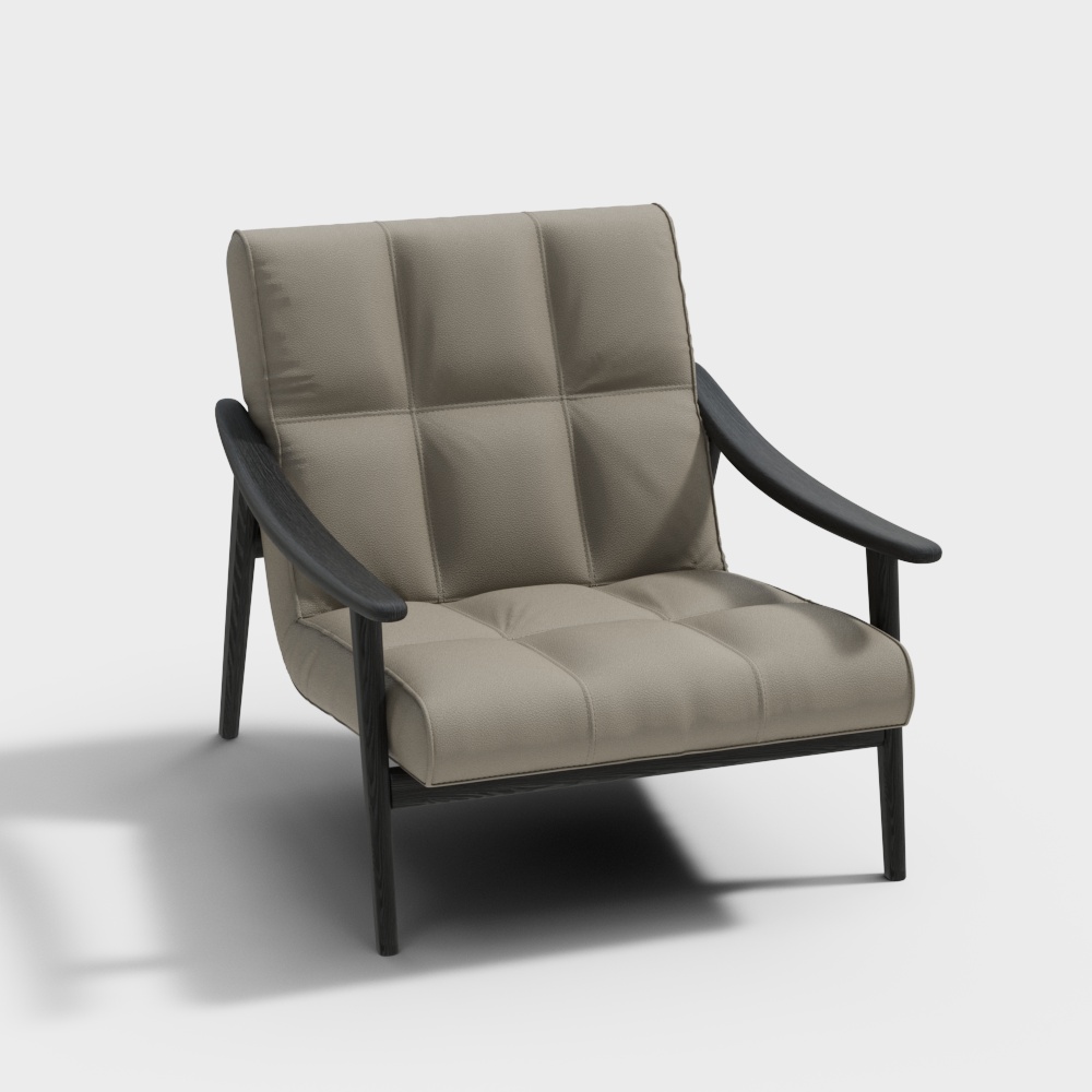 广巢X6005休闲椅3D模型