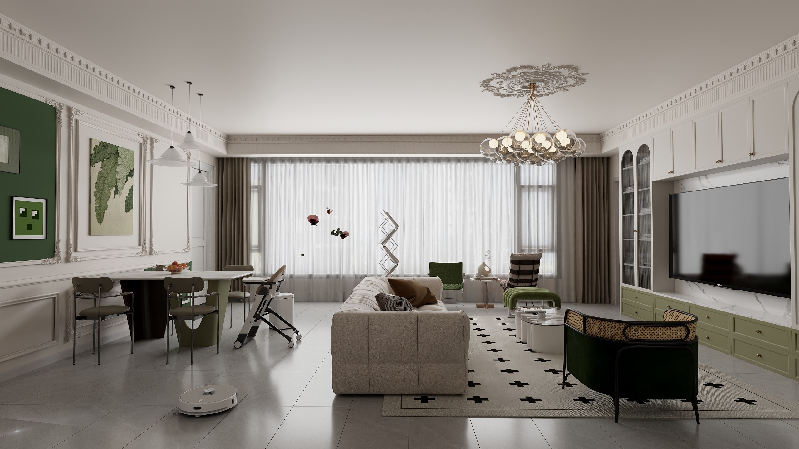 一二三设计.-法式-装修设计方案