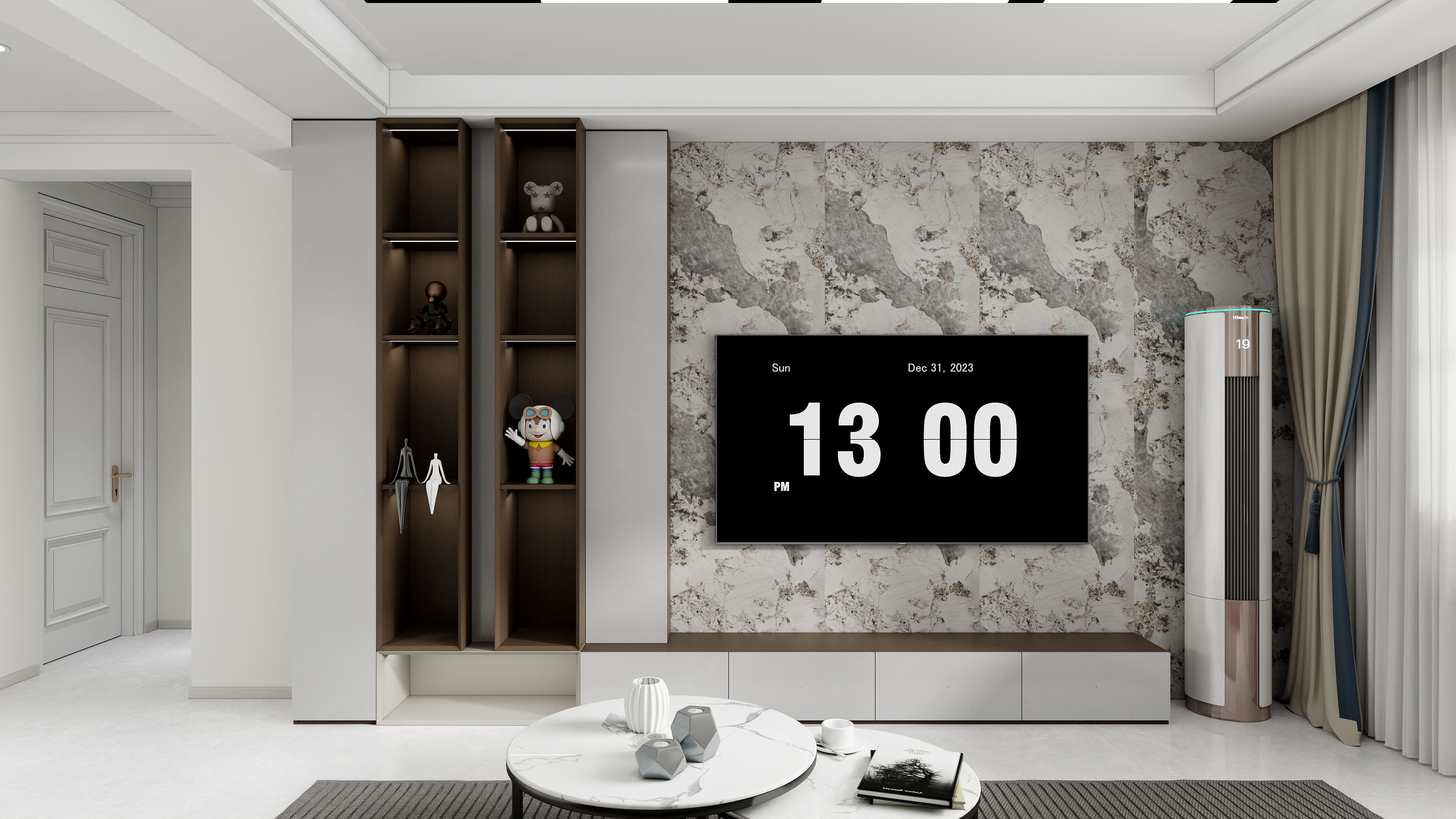 游绒绒-德元府103㎡3室-现代风格-装修设计方案