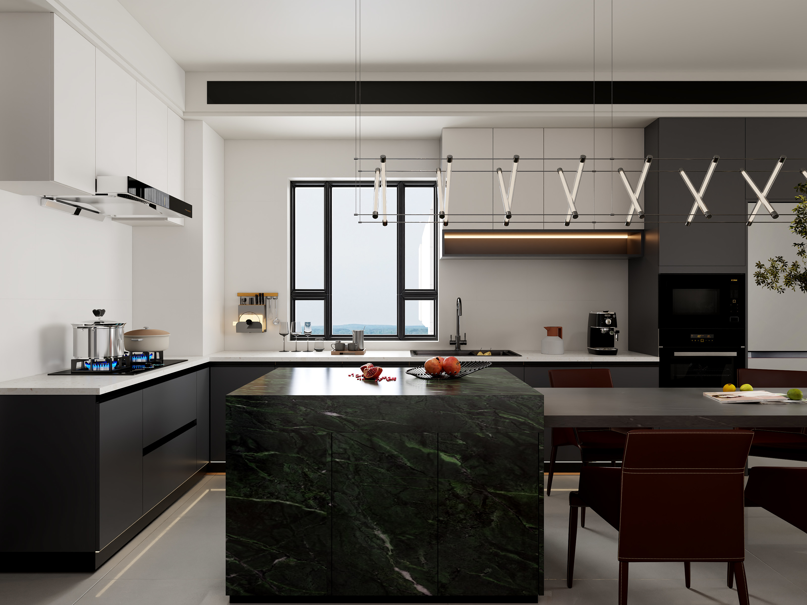 欧派全案设计师-陶工-天泽府123㎡3室-装修设计方案