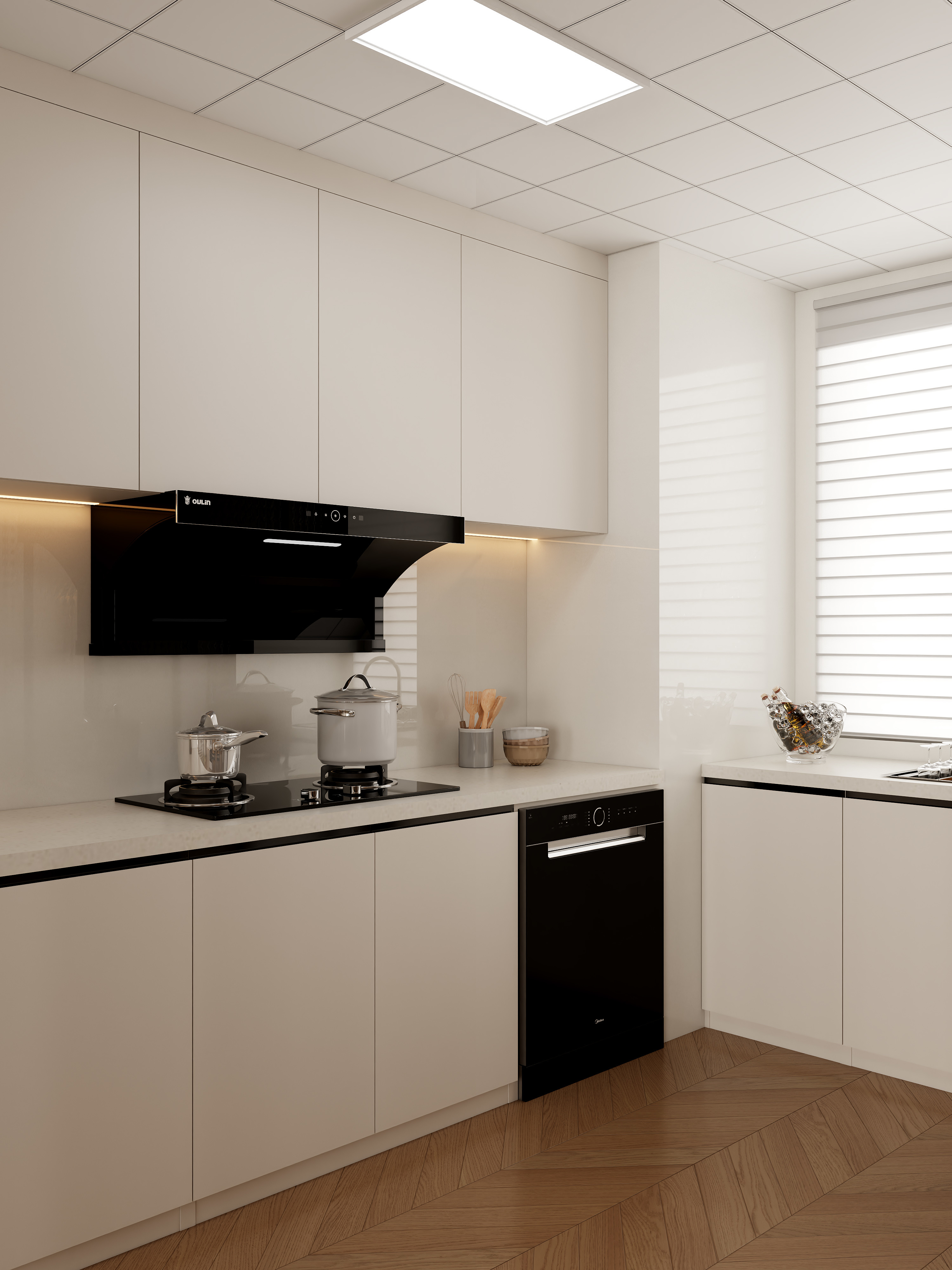 有点设计事务所-城市广场150㎡装修效果图