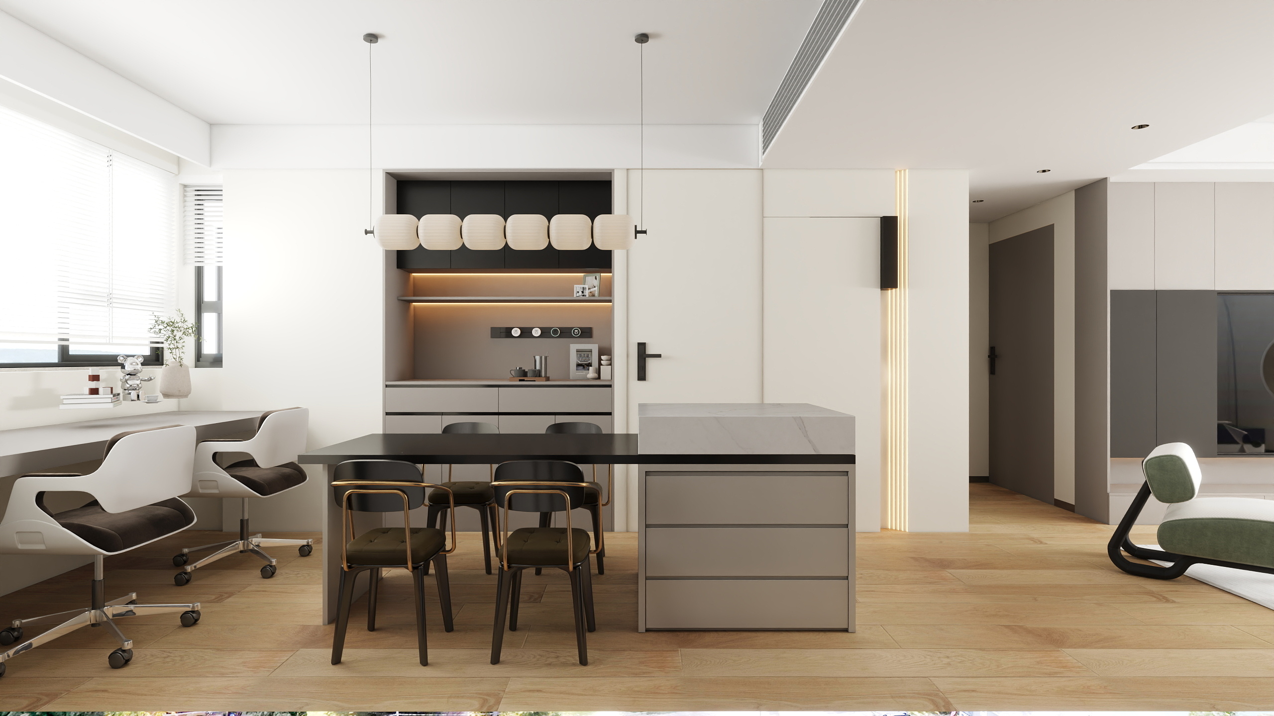 Wsiii-105㎡2室-装修设计方案