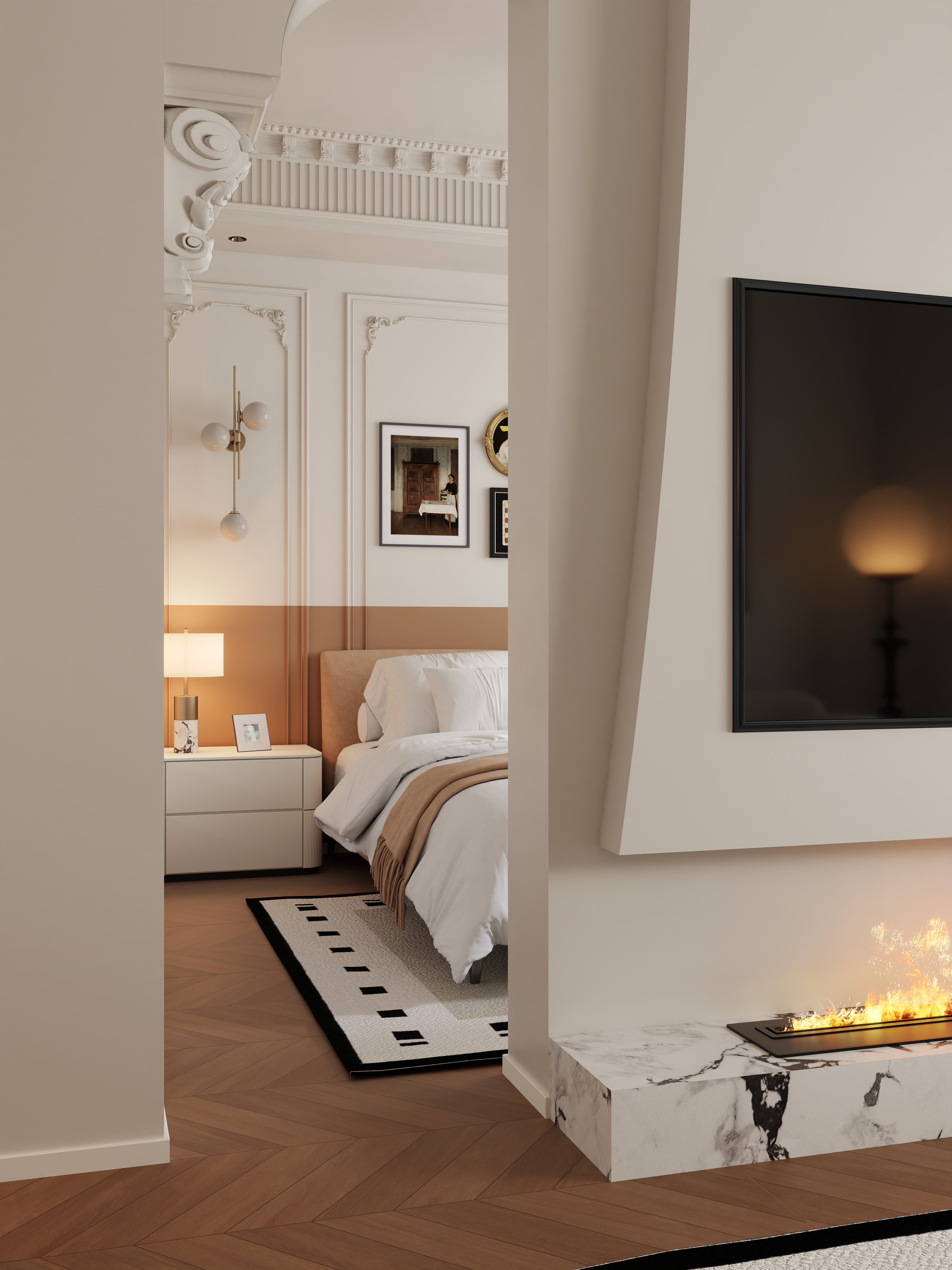 LiaoCao丨VISION-法式中古装修效果图