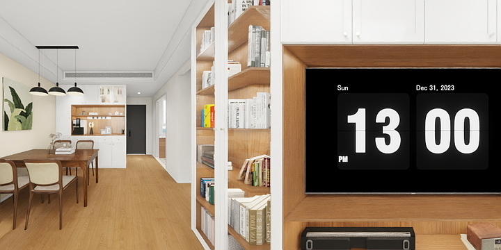 强子951-海德公园81㎡3室-装修设计方案