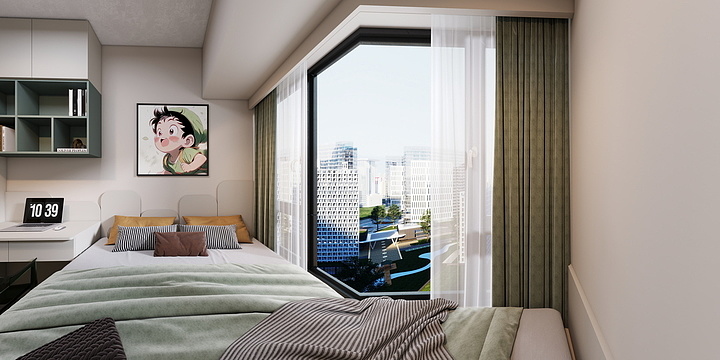 梁志俐-南部湾万科城5期-装修设计方案