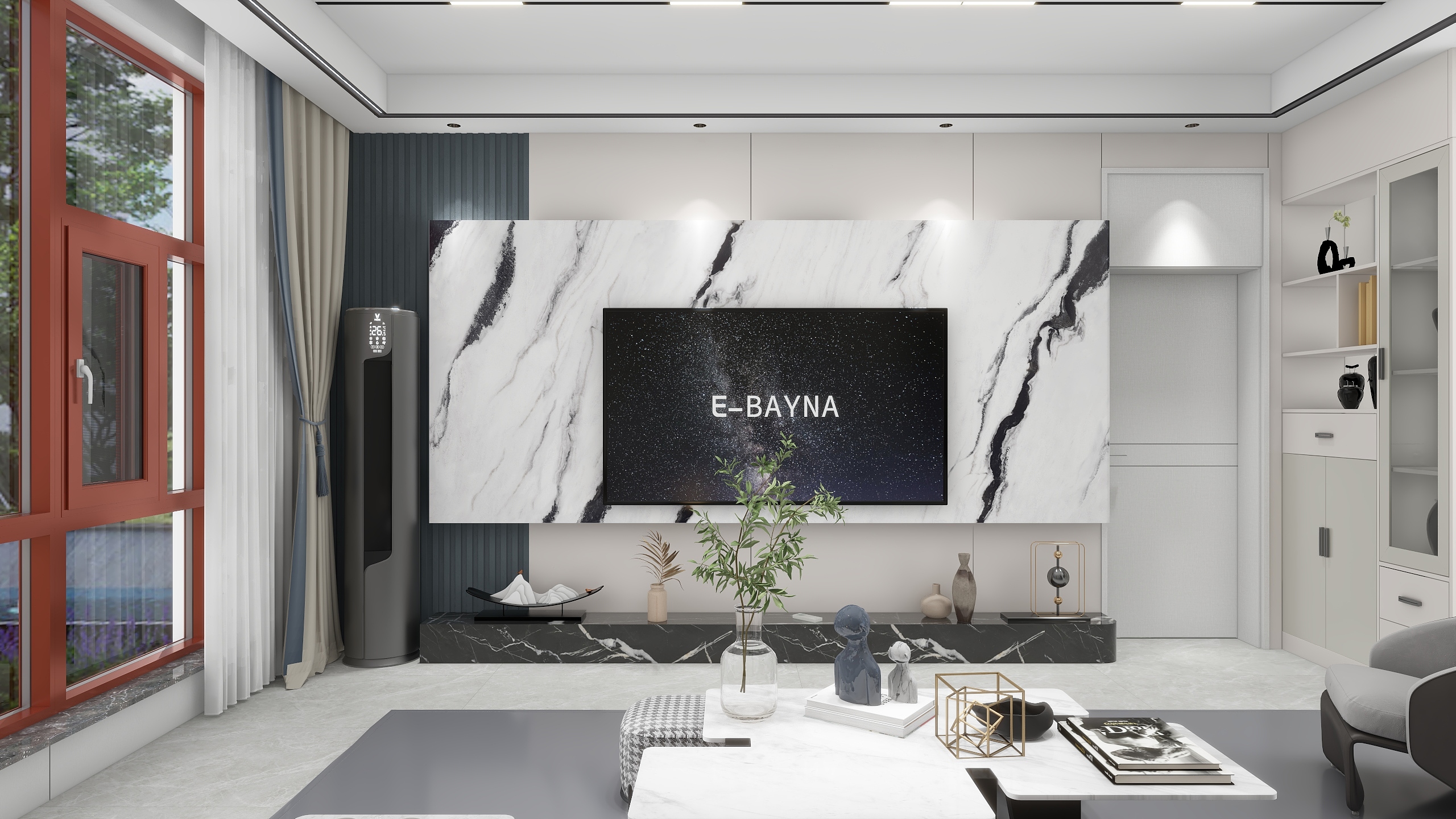 門吉-玉台花园城周总客厅方案-装修设计方案