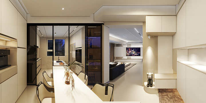 设计金鑫-仁恒公馆11楼-装修设计方案