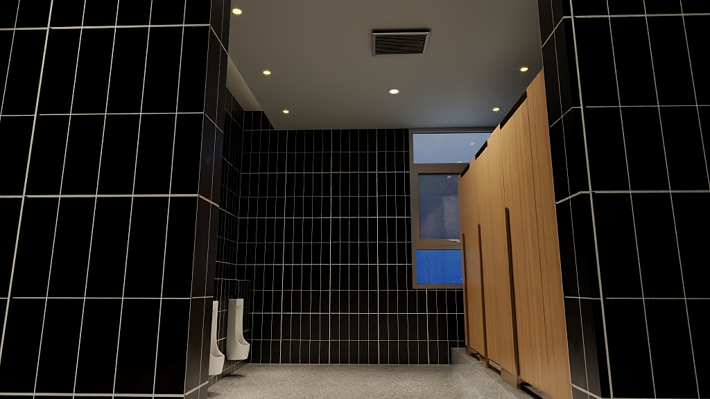 设计源于生活-微风在创作-公共卫生间男卫-装修设计方案