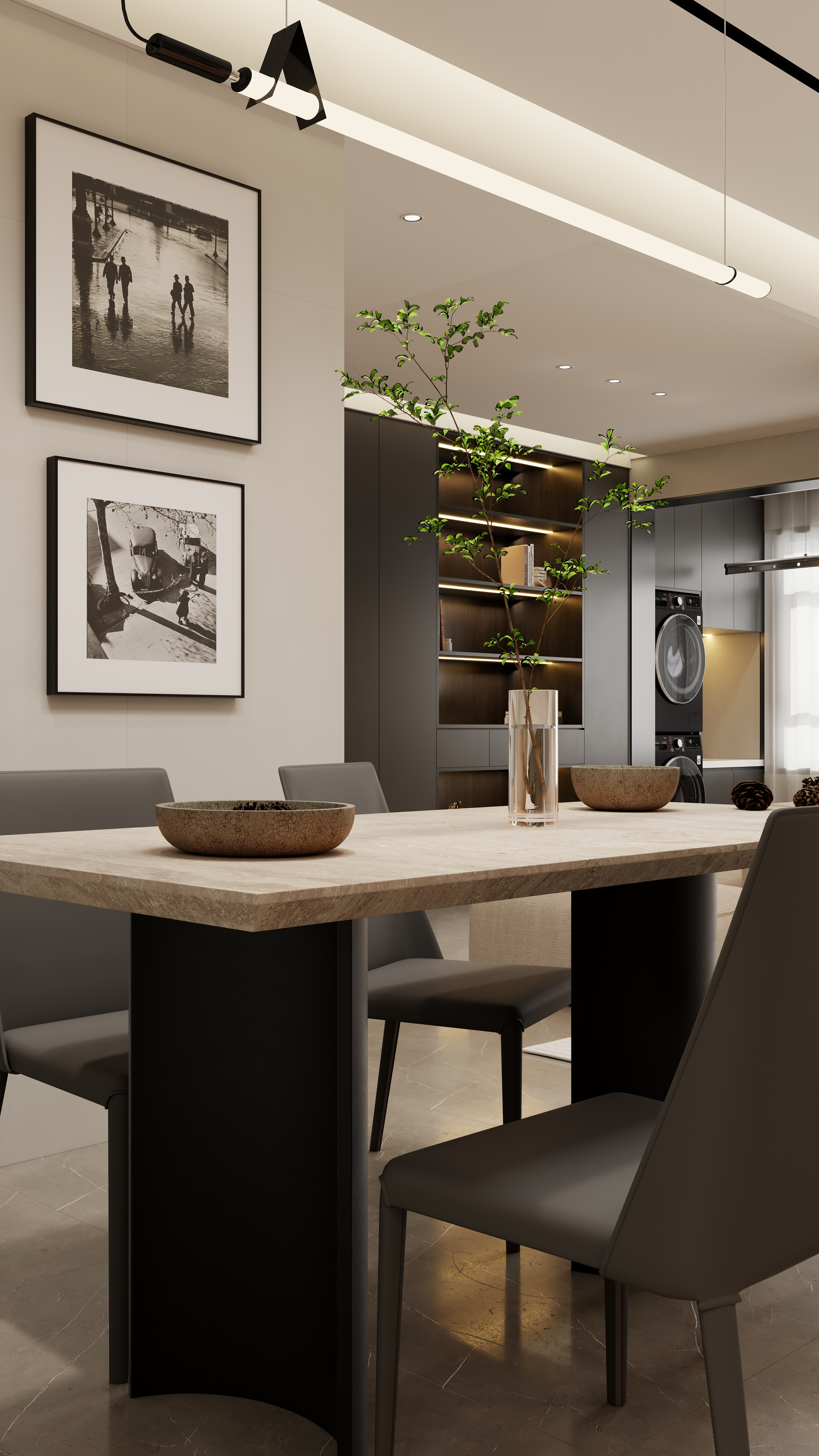 叁川空间设计-建发和玺109㎡3室-装修设计方案