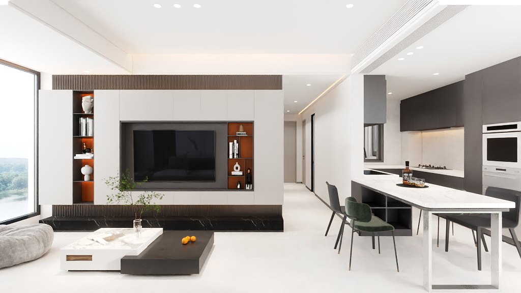 颜心-邦泰1.2号楼4和1号户型-装修设计方案