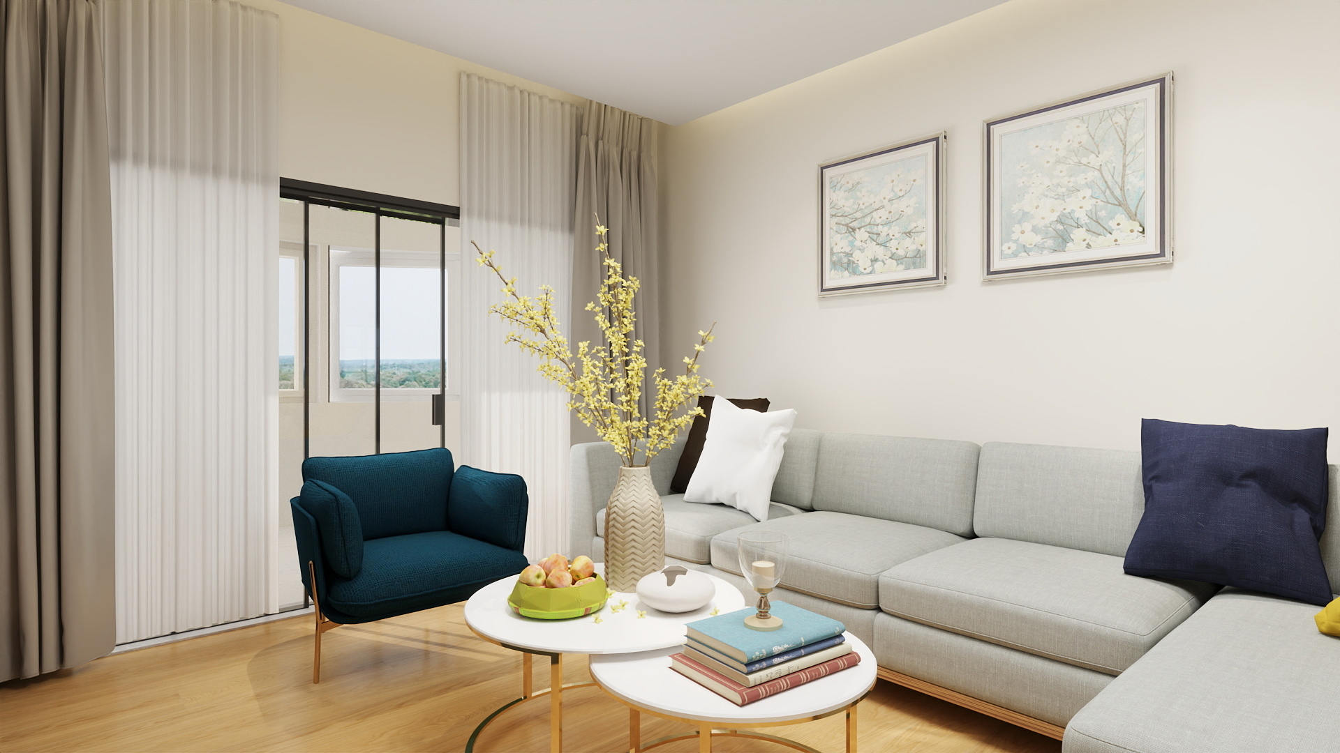 庾杰辉-保利东湾86㎡2室-装修设计方案