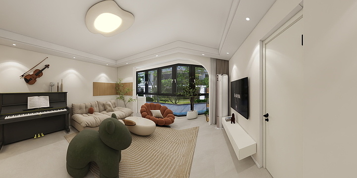 设计师Nancy-上海阳城效果图-装修设计方案