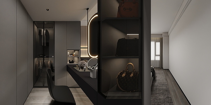 设计师芳芳F-112边露台-装修设计方案