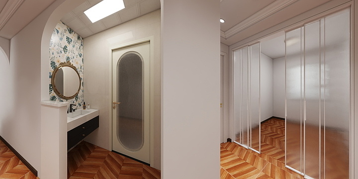 设计师刘郁-城市之光11-3005酷家乐-装修设计方案