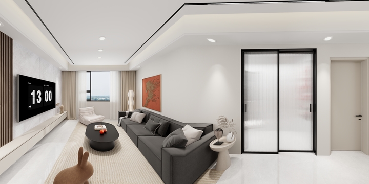 西峡曲美nZIy-老车站4层自建房四楼最终-装修设计方案