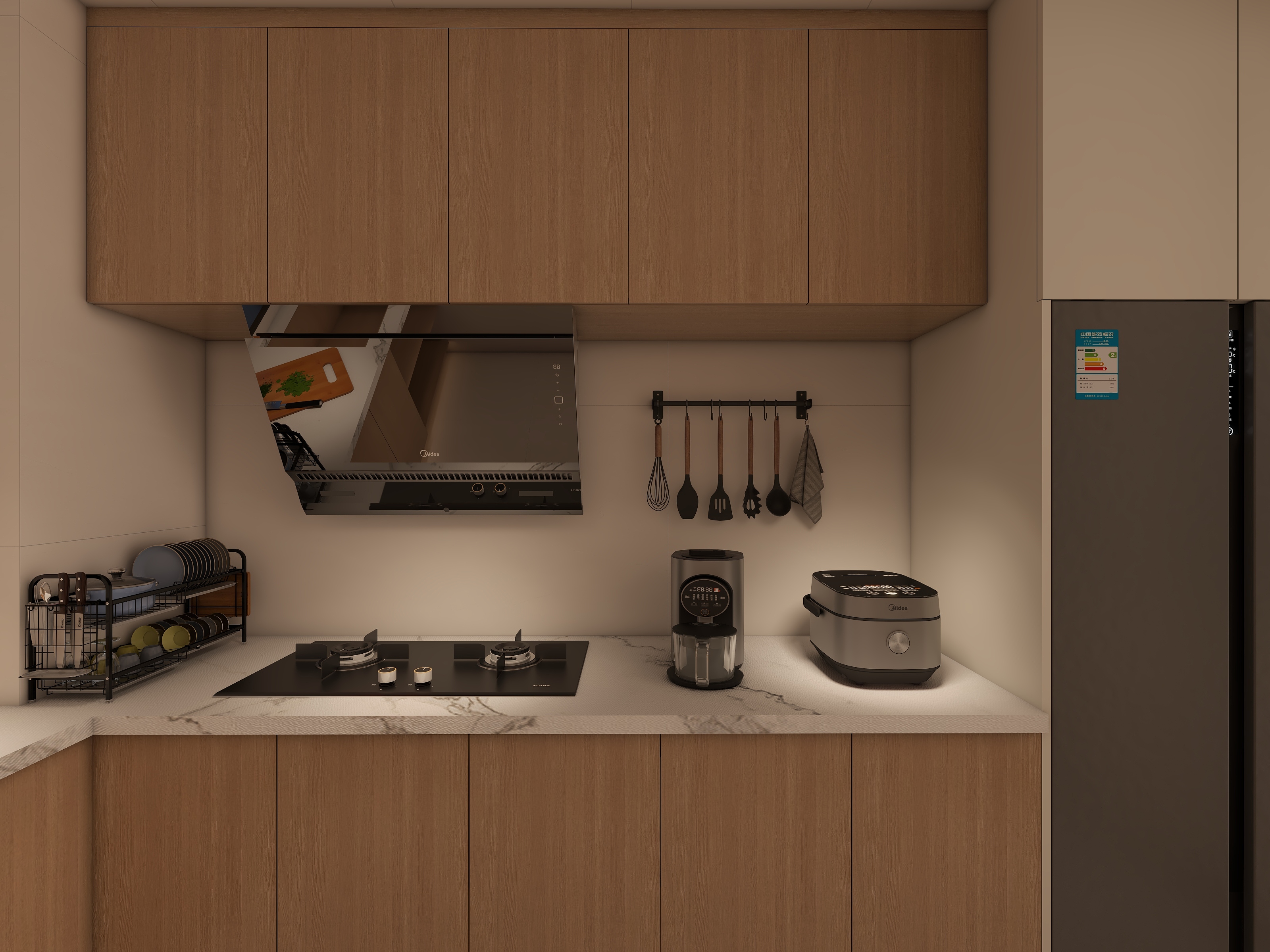 Mr-潘设计-原木奶油-地委大院装修效果图