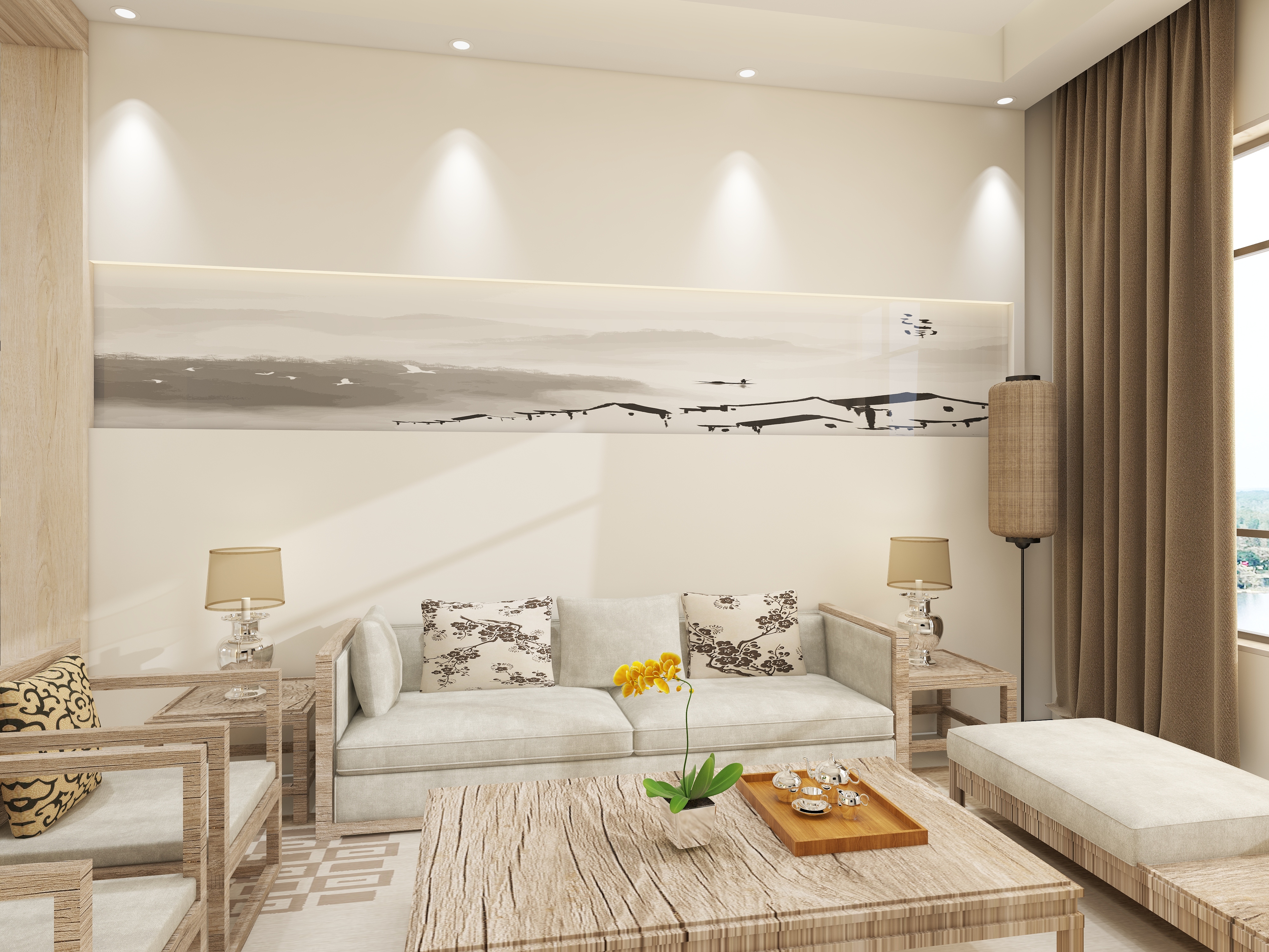 天亮说你好-新桥宋氏美学新中式装修效果图