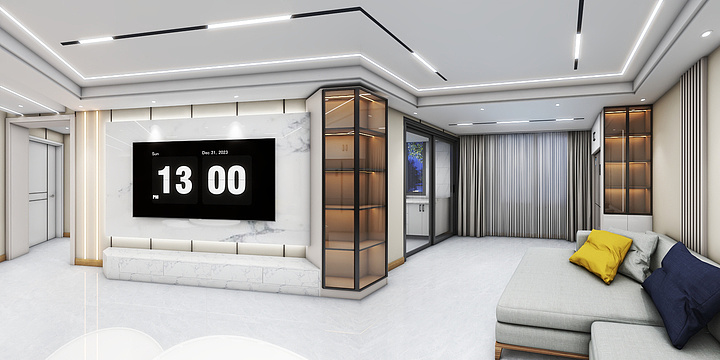 新疆HUZUR装修公司-قورغان بىزەكچىلىك شىركىتى-装修设计方案