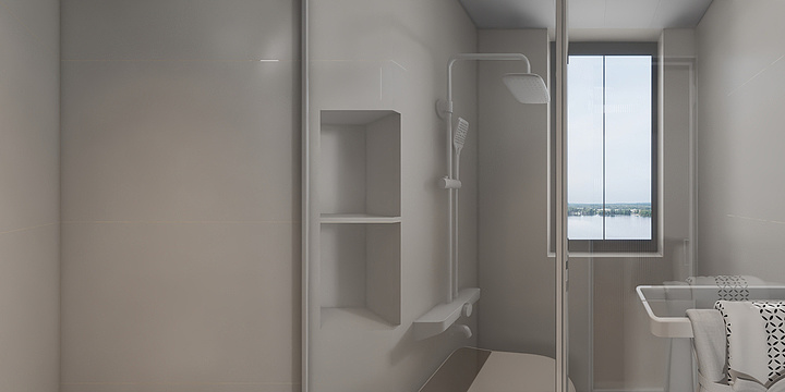 设计师小朱啊-秀景苑2号楼901室  二-装修设计方案