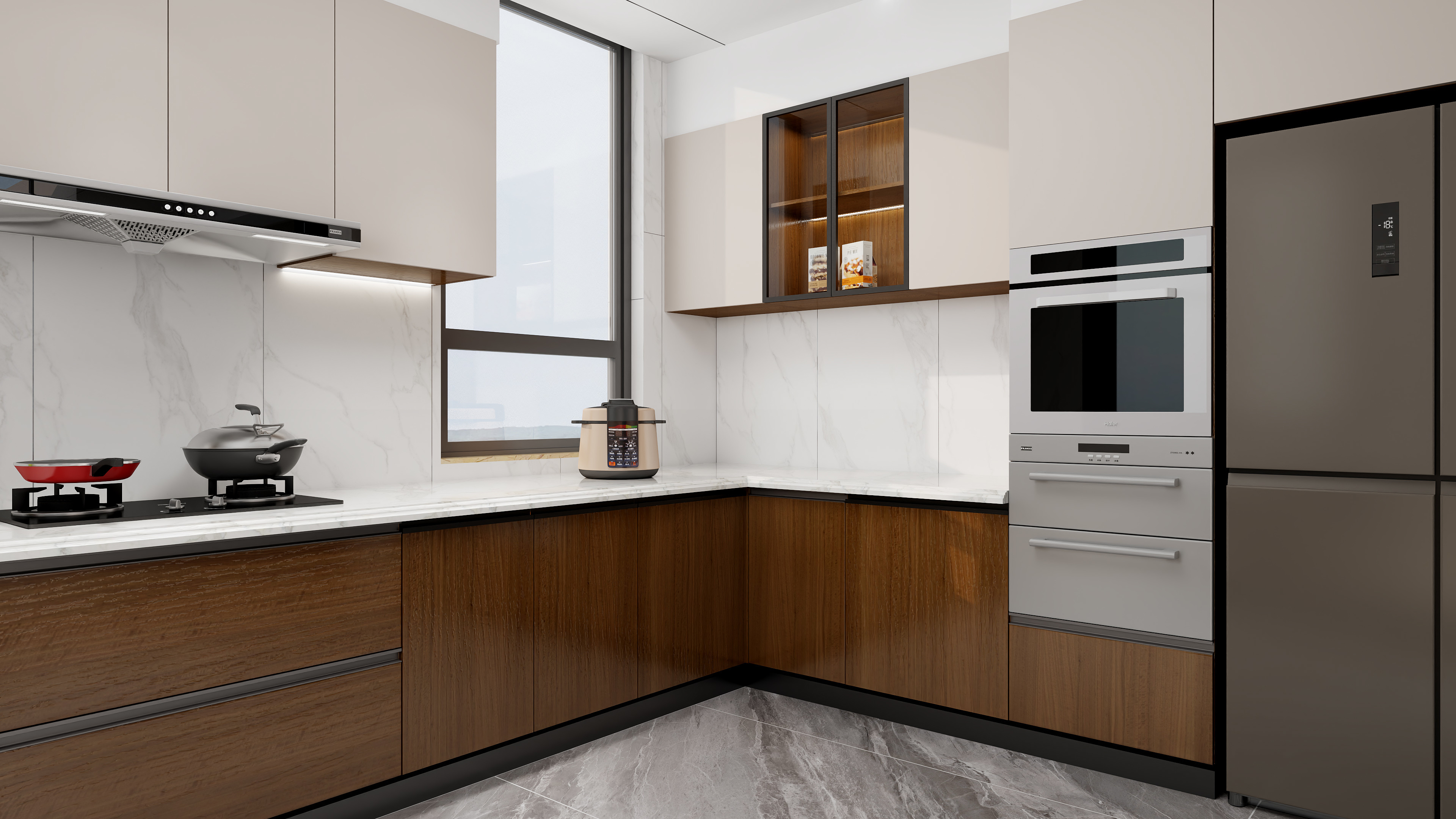 一六六八设计事务所-华士费总别墅(3D）-装修设计方案