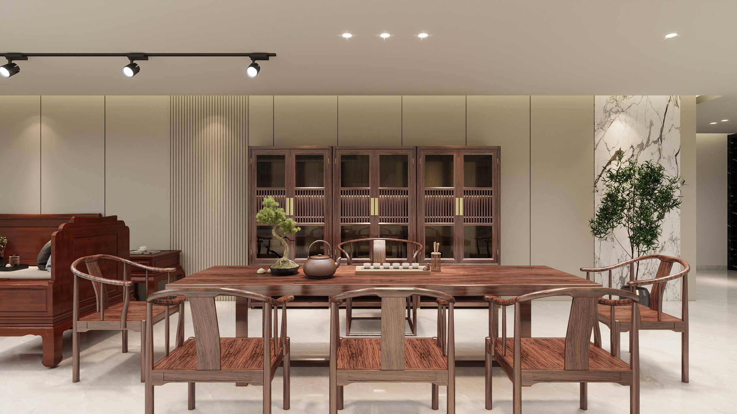 拓骅高端设计咨询-鸿轩和专卖店道县双虎家私店-装修设计方案