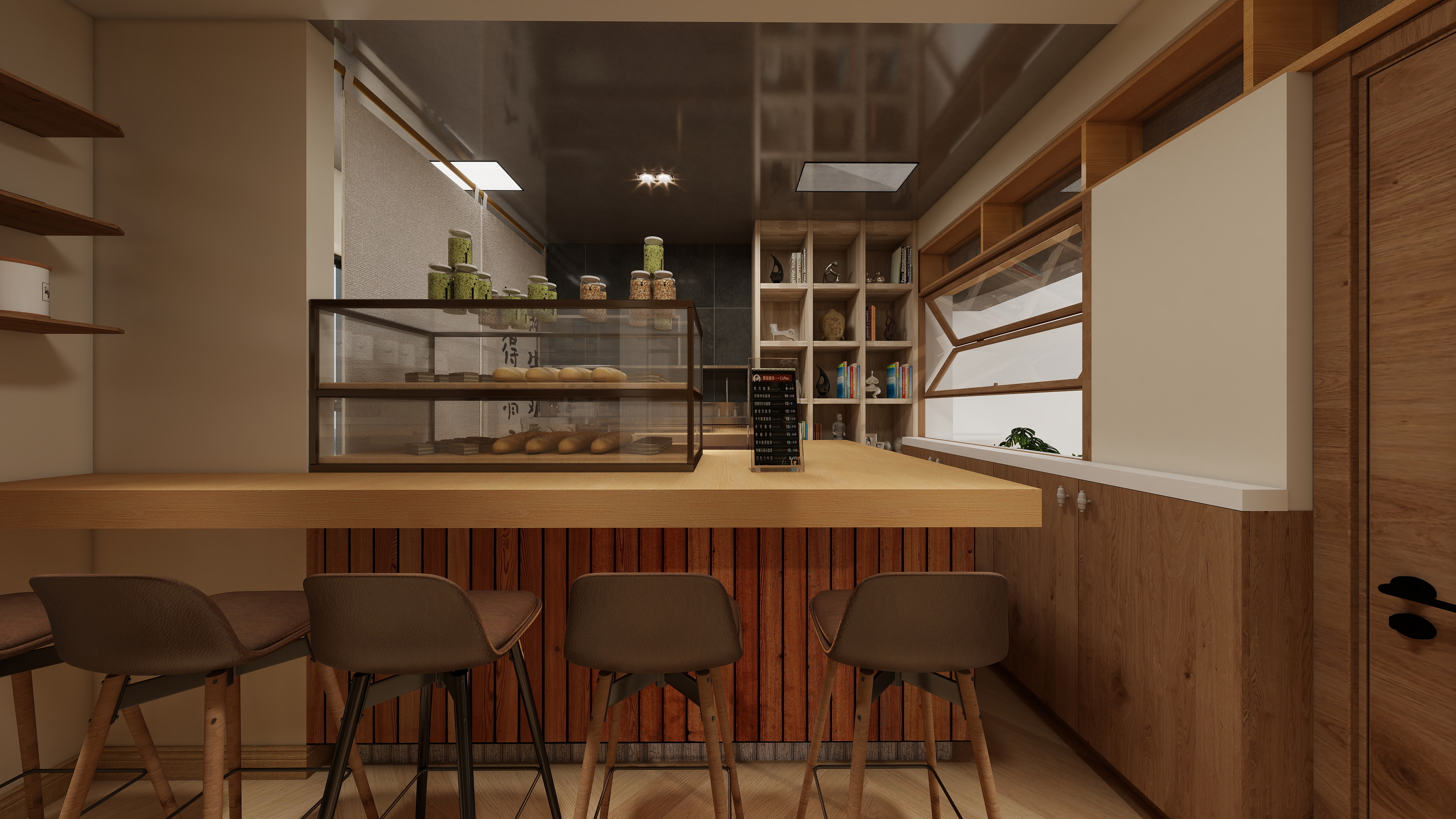 OnlyUcsY-咖啡店-装修设计方案