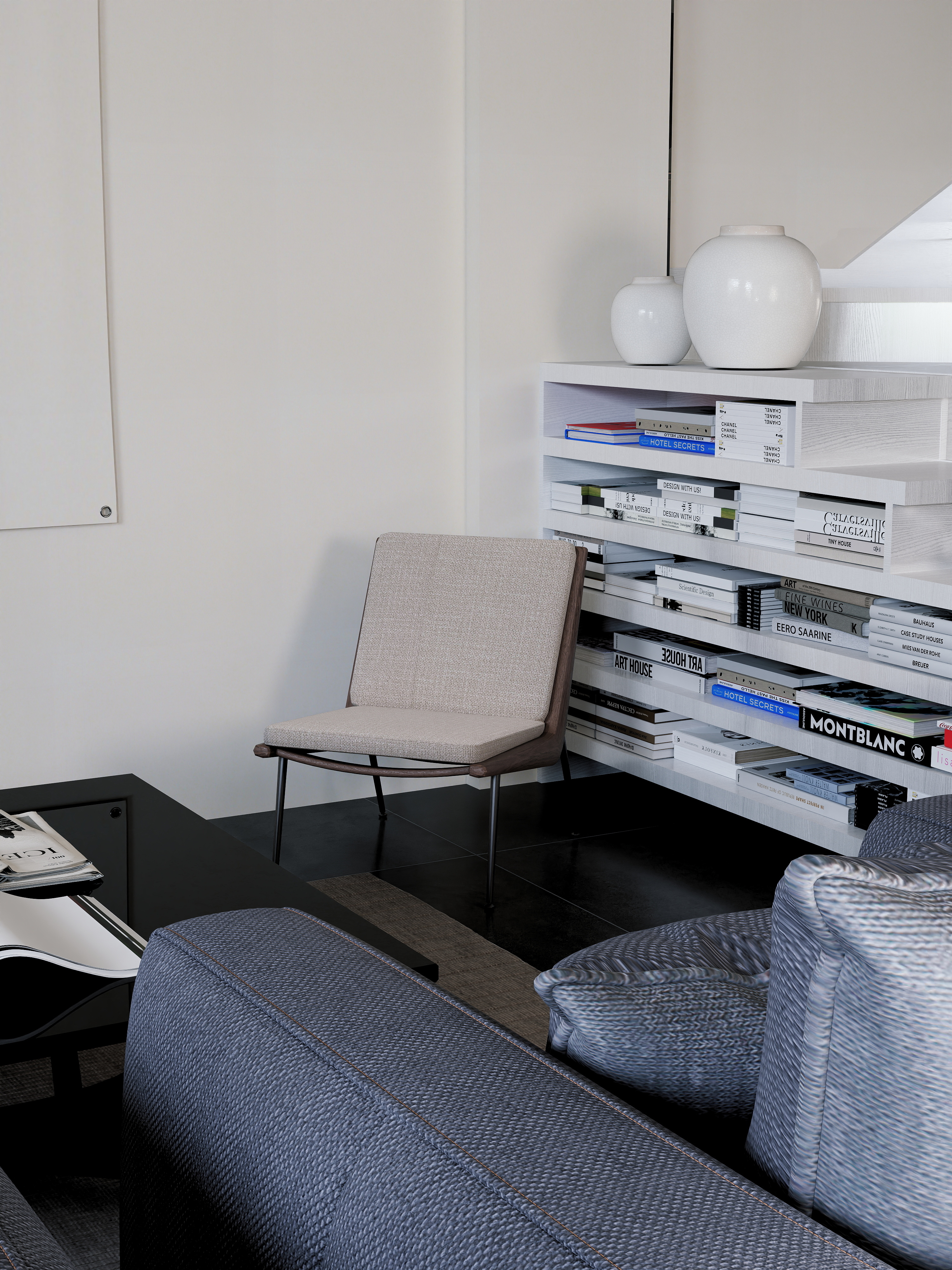 DESIGNER.子吉-子吉（写实黑白灰）-装修设计方案