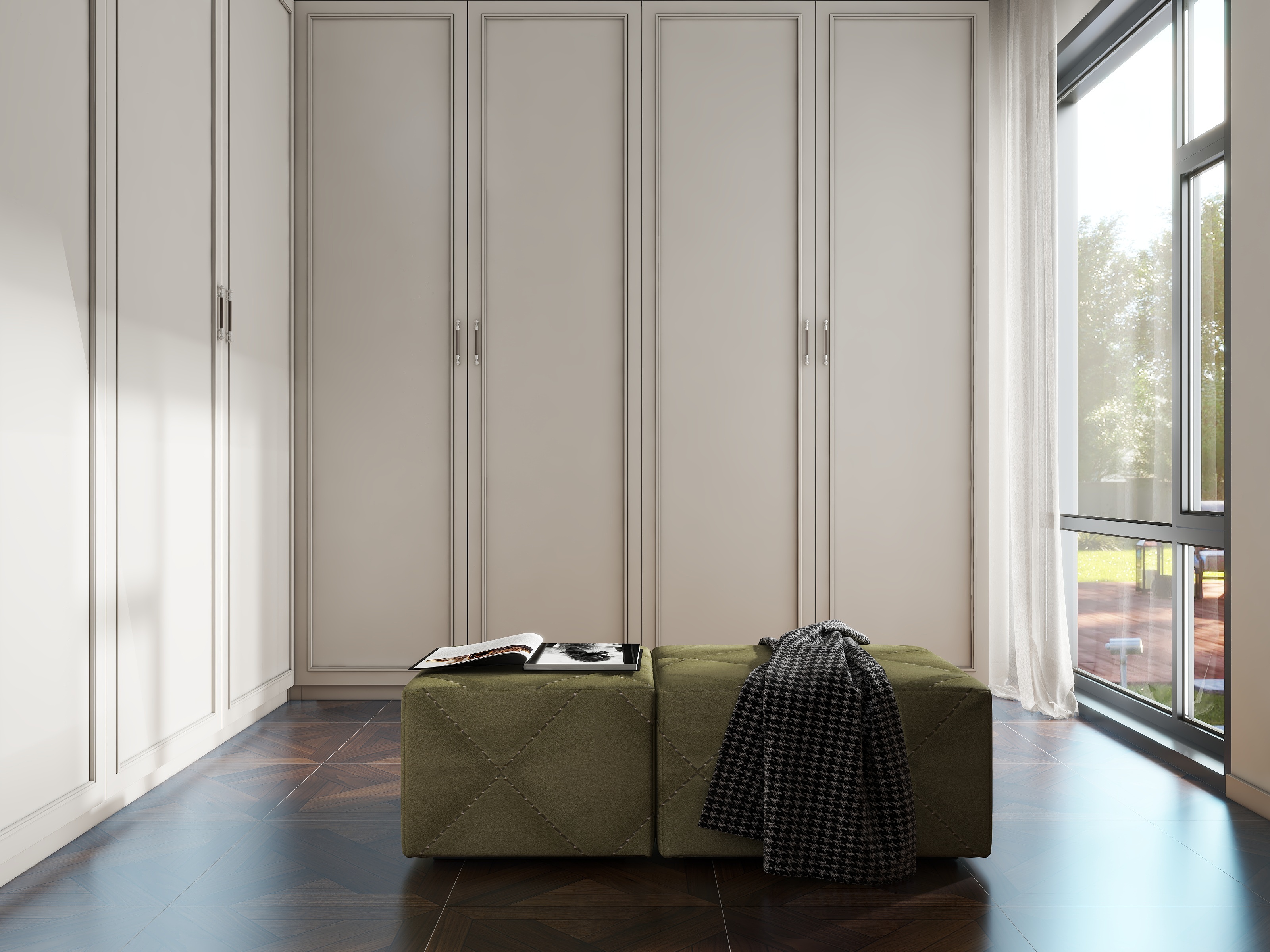 有艺义的设计-凤凰苑景法式复古装修效果图