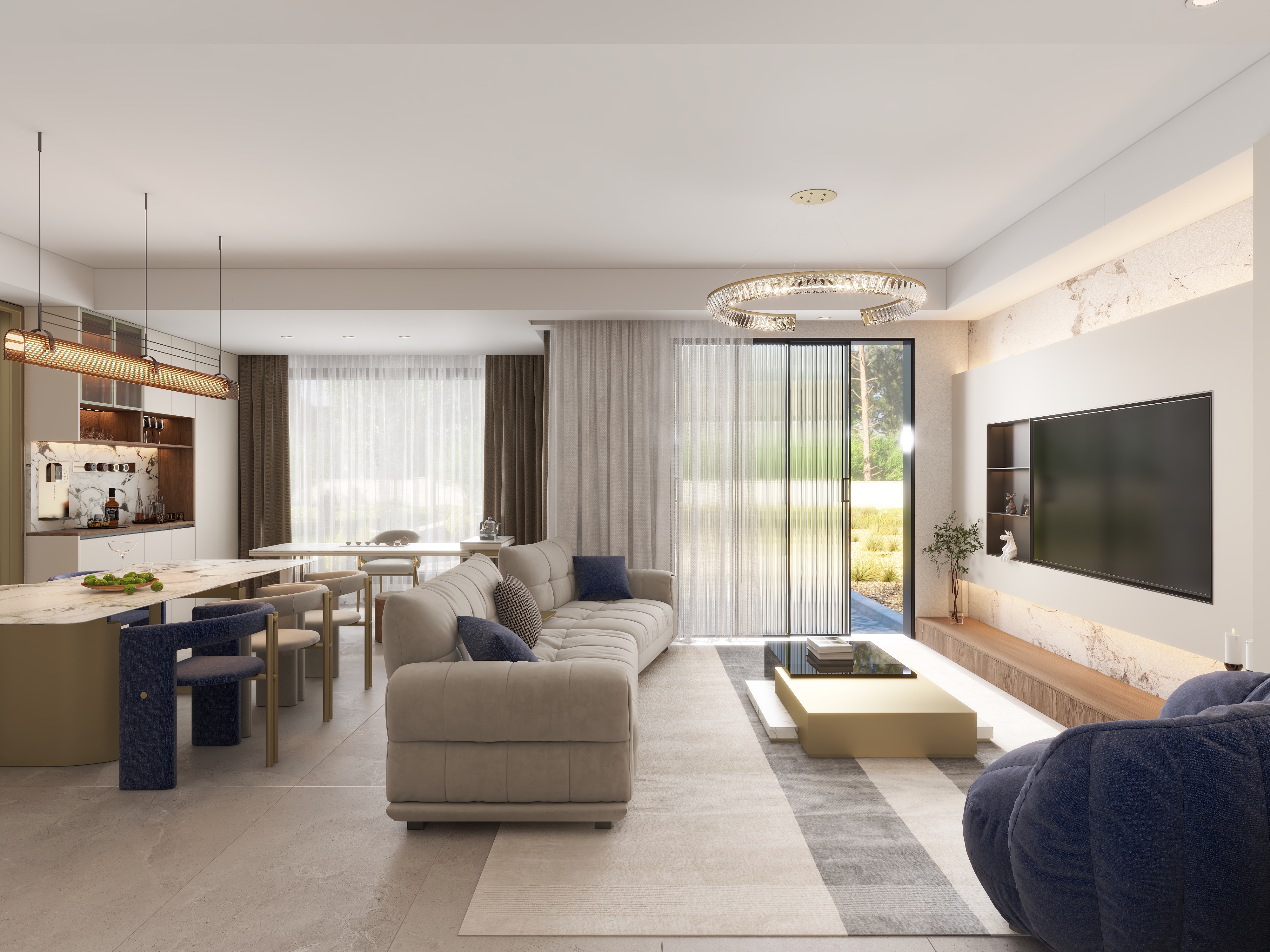 效果图展示L-誉浪东望-副本-副本-装修设计方案