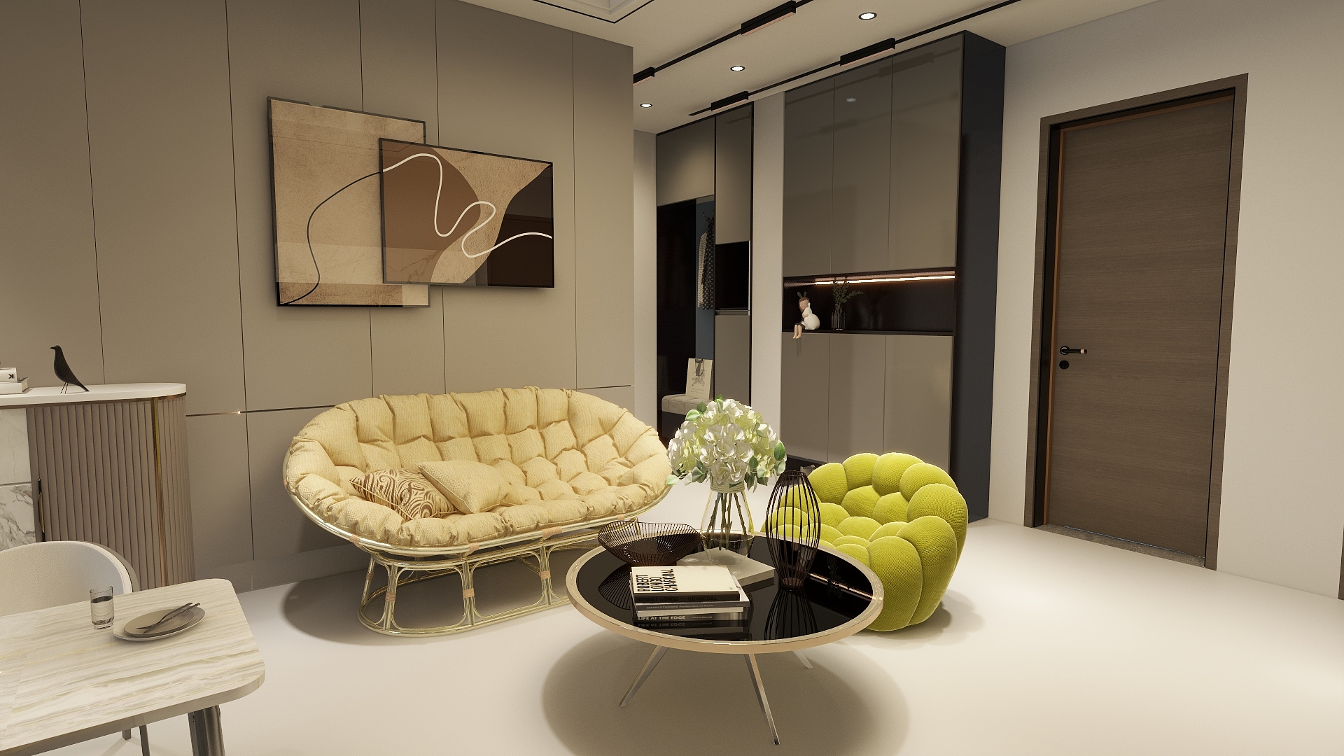 北京品质佳美装饰-红杨花园90㎡3室-装修设计方案