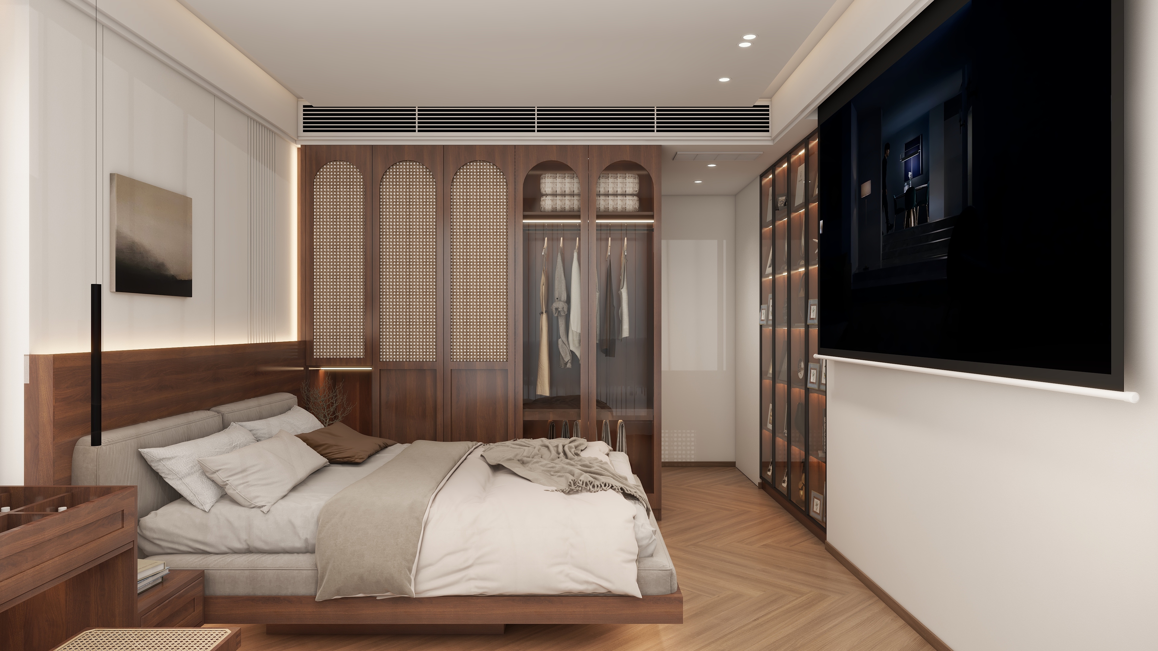 希曼迪装饰空间事务所设计师-曾工-西乡丽晶国际装修效果图