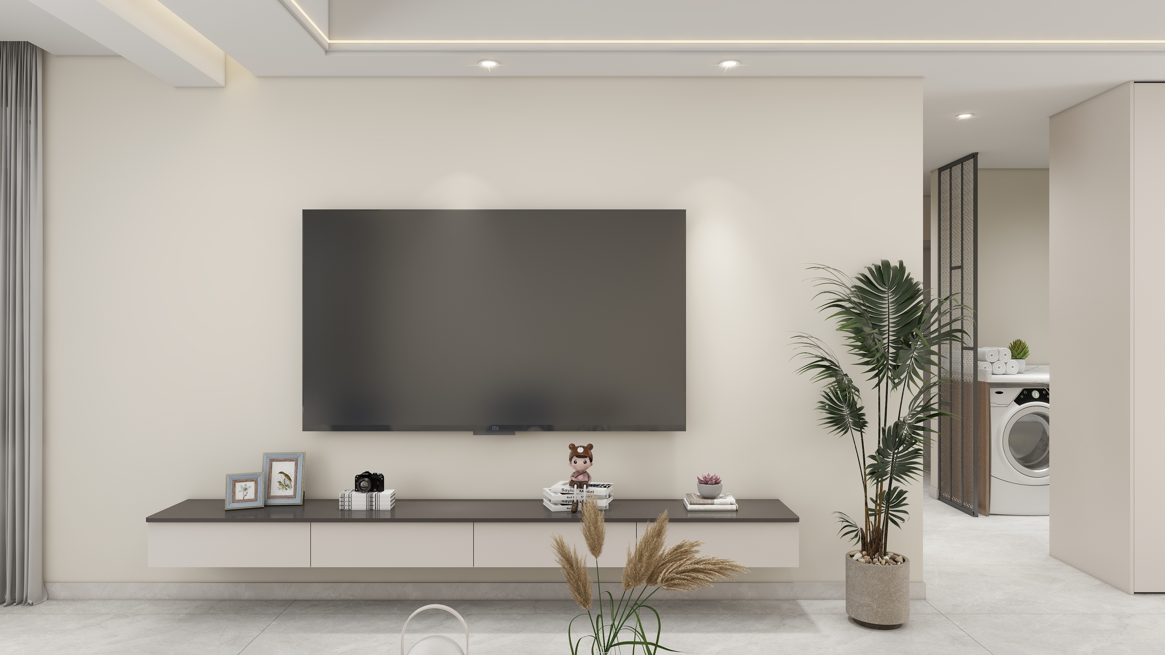 吴新俊-《阳春白雪》——现代三居室-装修设计方案