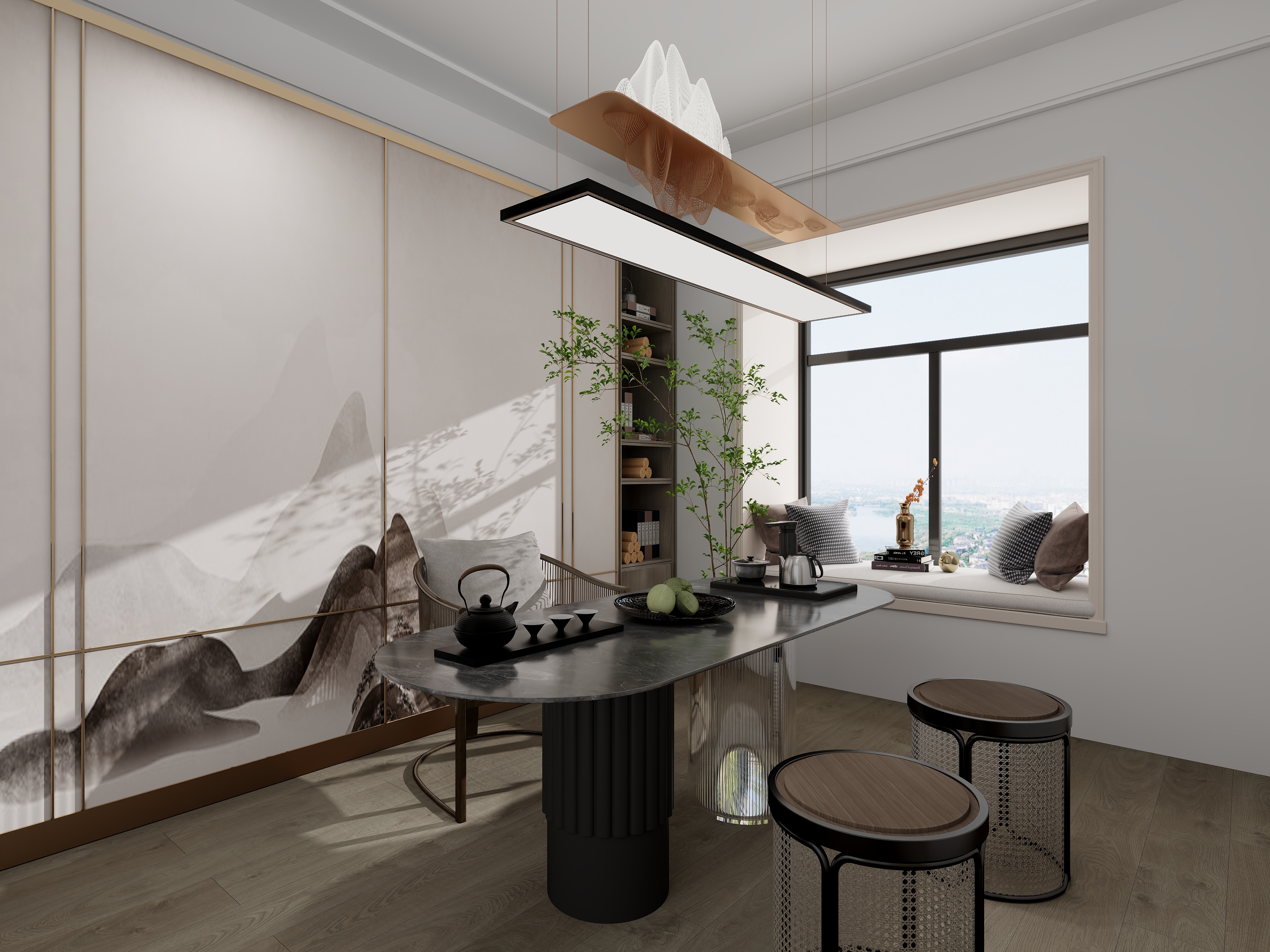 张玲Design-南京华米尼店效果图-装修设计方案