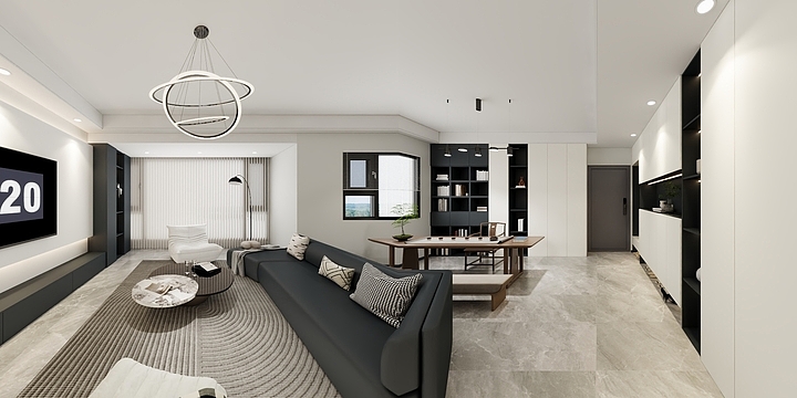 峨眉山市圆梦空间装饰-景秀峨眉10-2-11-1-装修设计方案