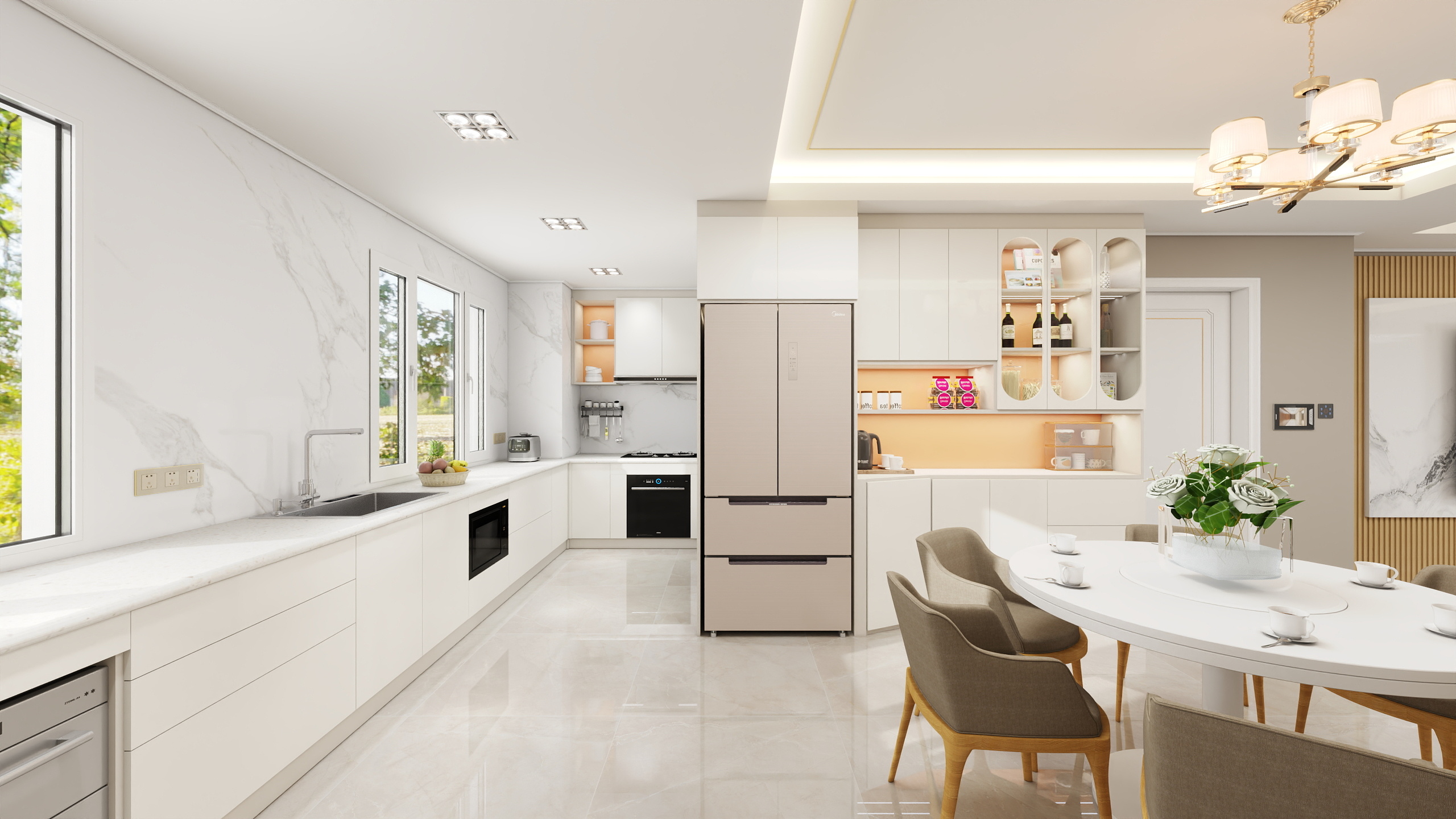 不出新手村的匠人-蔚蓝家园-B区117㎡3室-装修设计方案