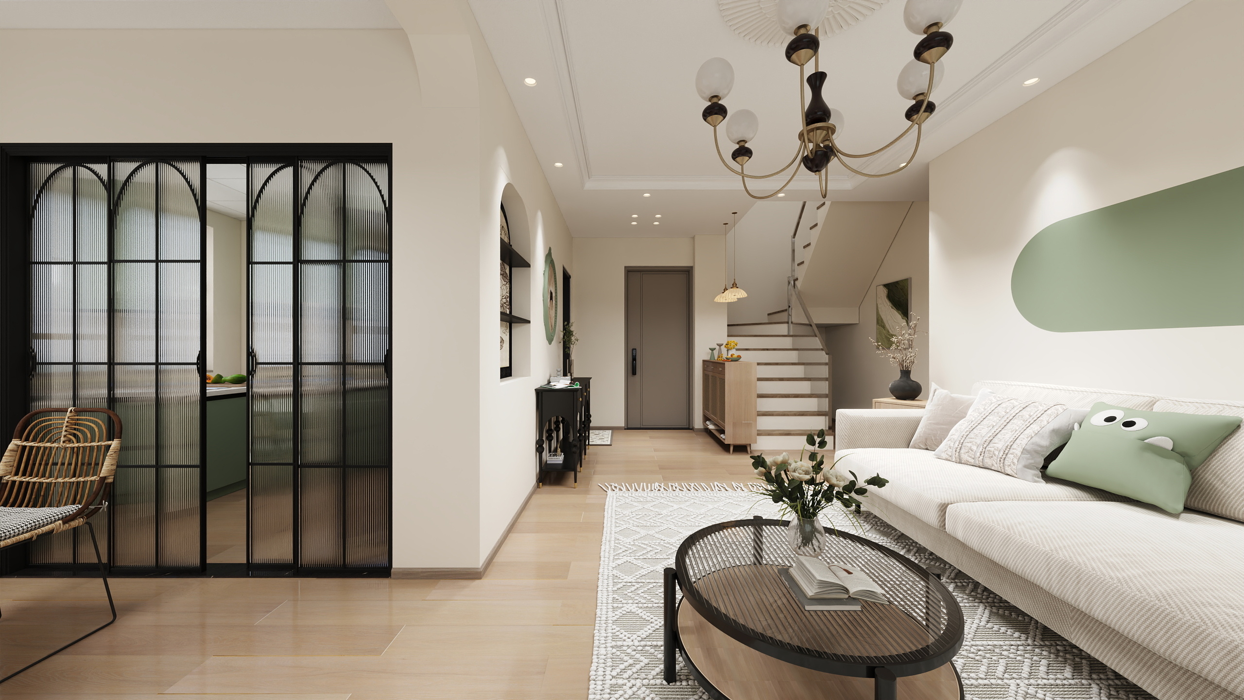 当然没。-88㎡2室装修效果图